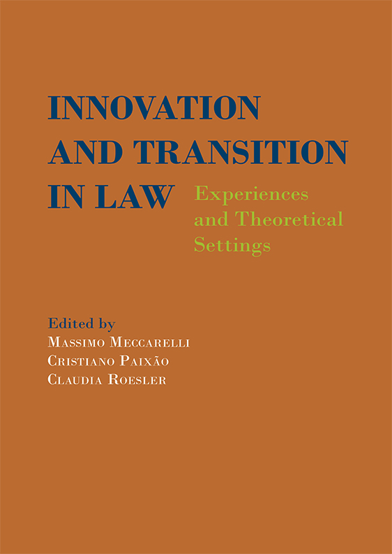 INNOVATION AND TRANSITION IN LAW