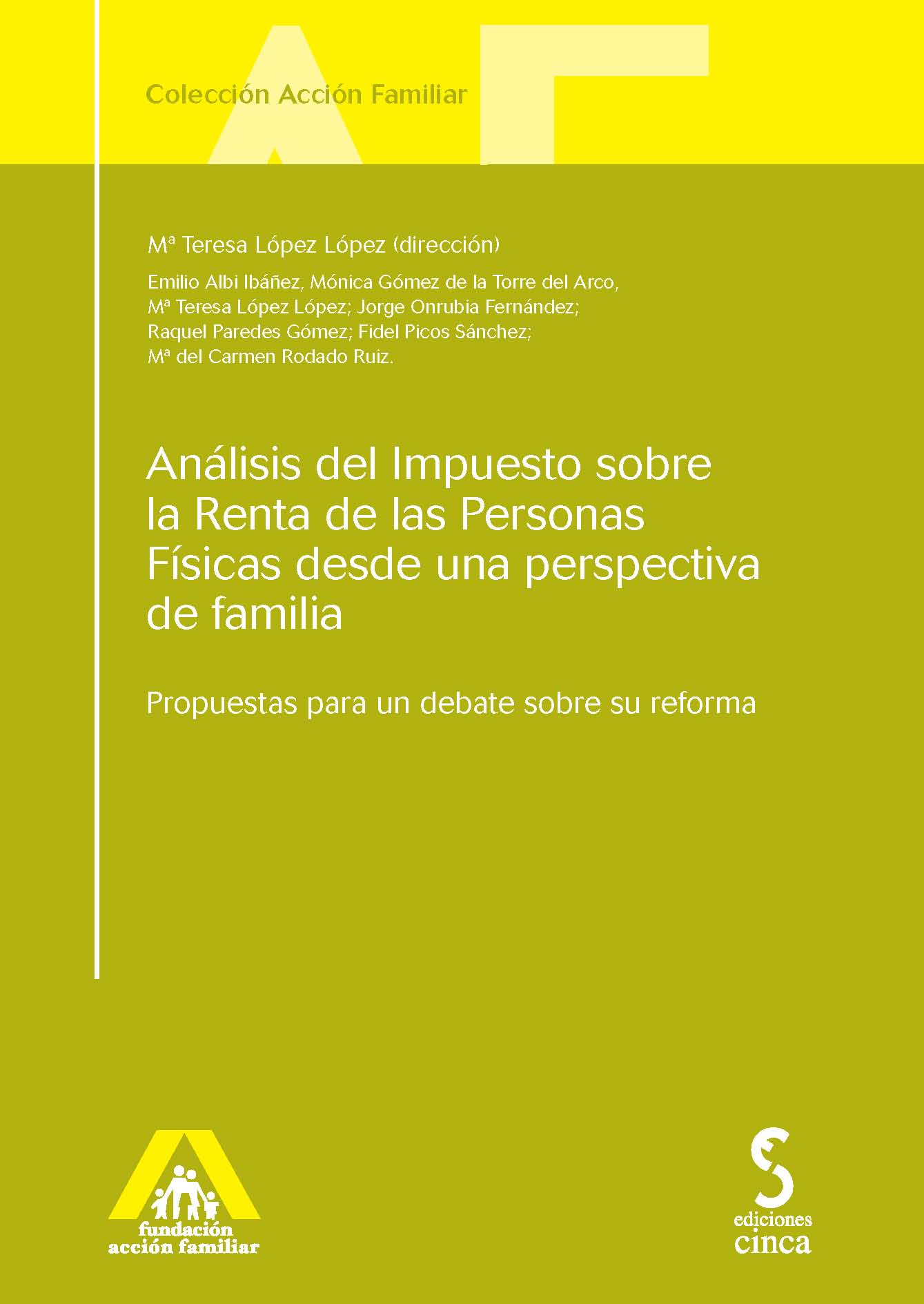 ANALISIS DEL IRPF DESDE UNA PERSPECTIVA DE FAMILIA