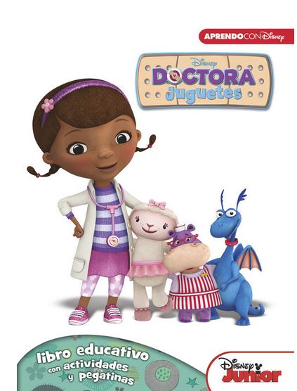 DOCTORA JUGUETES. LIBRO EDUCATIVO DISNEY CON ACTIVIDADES Y PEGATINAS