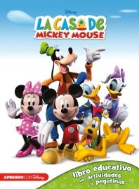 CASA DE MICKEY MOUSE, LA 2 (LIBRO EDUCATIVO CON ACTIVIDADES Y PEGATINAS