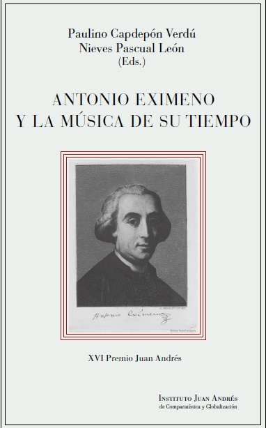 ANTONIO EXIMENO Y LA MÚSICA DE SU TIEMPO