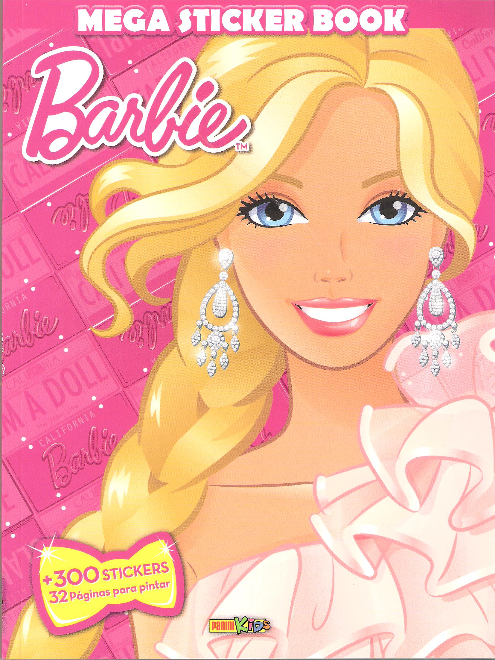 BARBIE MEGA STICKER BOOK | TERAN LIBROS