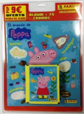 PACK ALBUM PEPPA PIG + 15 SOBRES