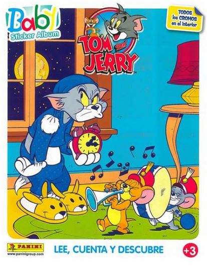 TOM Y JERRY BABY STICKER ALBUM 12