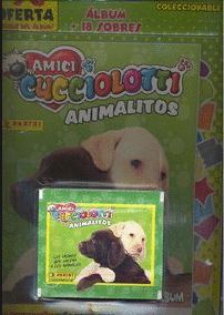 BLISTER PACK ALBUM + 18 SOBRES DE CROMOS ANIMALITOS 2015