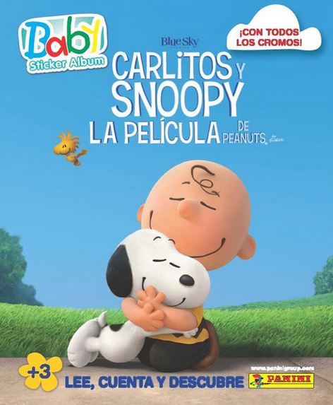 CARLITOS Y SNOOPY, LA PELICULA DE PEANUTS - BABY STICKER ALBUM 16