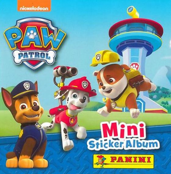PAW PATROL MINI STICKER ALBUM 1