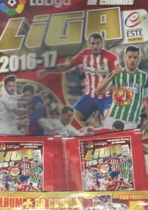 PACK BLISTER ALBUM + 10 SOBRES LIGA 2016-2017