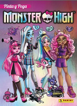 PINTA Y PEGA. MONSTER HIGH 41