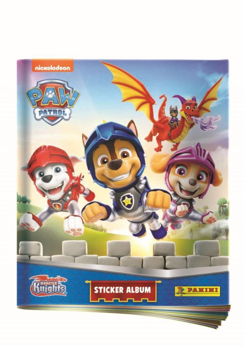 STARTER PACK ALBUM Y 4 SOBRES PAW PATROL 8