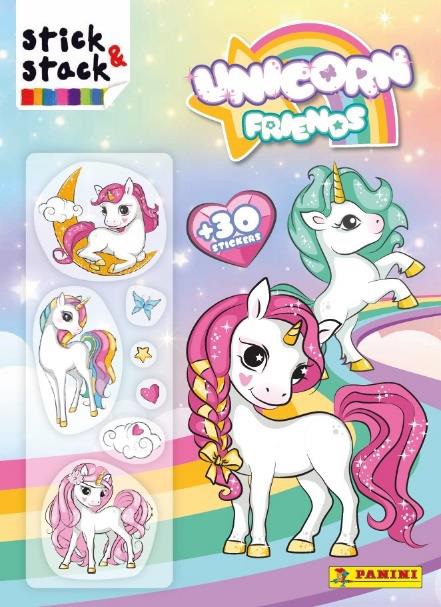 STICK & STACK. UNICORN FRIENDS 3