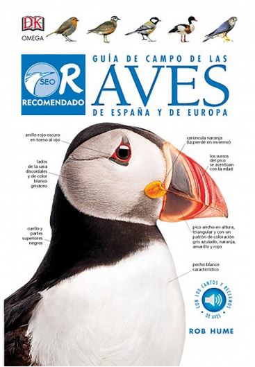 GUIA DE CAMPO DE LAS AVES DE ESPAÑA Y DE EUROPA 4ª EDICION - ROB HUME