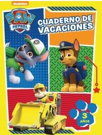 PAW PATROL CUADERNO DE VACACIONES 3 AÑOS