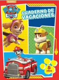 PAW PATROL CUADERNO DE VACACIONES 5 AÑOS