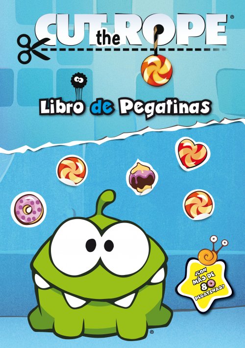 CUT THE ROPE - LIBRO DE PEGATINAS
