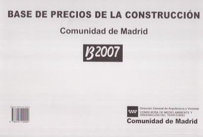 BASE DE PRECIOS DE LA CONSTRUCCION CAM B-2007