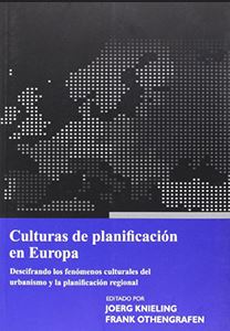 CULTURAS DE PLANIFICACION EN EUROPA