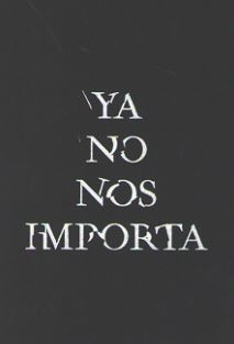 YA NO NOS IMPORTA. IX SE BUSCA COMISARIO