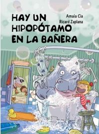 Hay un hipopotamo en la bañera