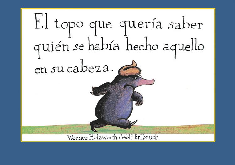 TOPO QUE QUERIA SABER QUIEN SE HABIA HECHO AQUELLO EN SU CABEZA, EL