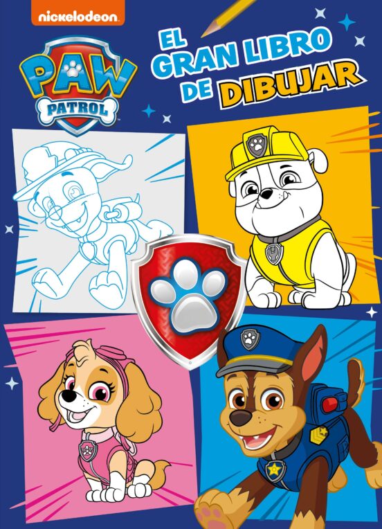 PAW PATROL | PATRULLA CANINA. ACTIVIDADES - EL GRAN LIBRO DE DIBUJAR