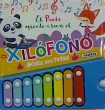 EL PANDA APRENDE A TOCAR EL XILÓFONO