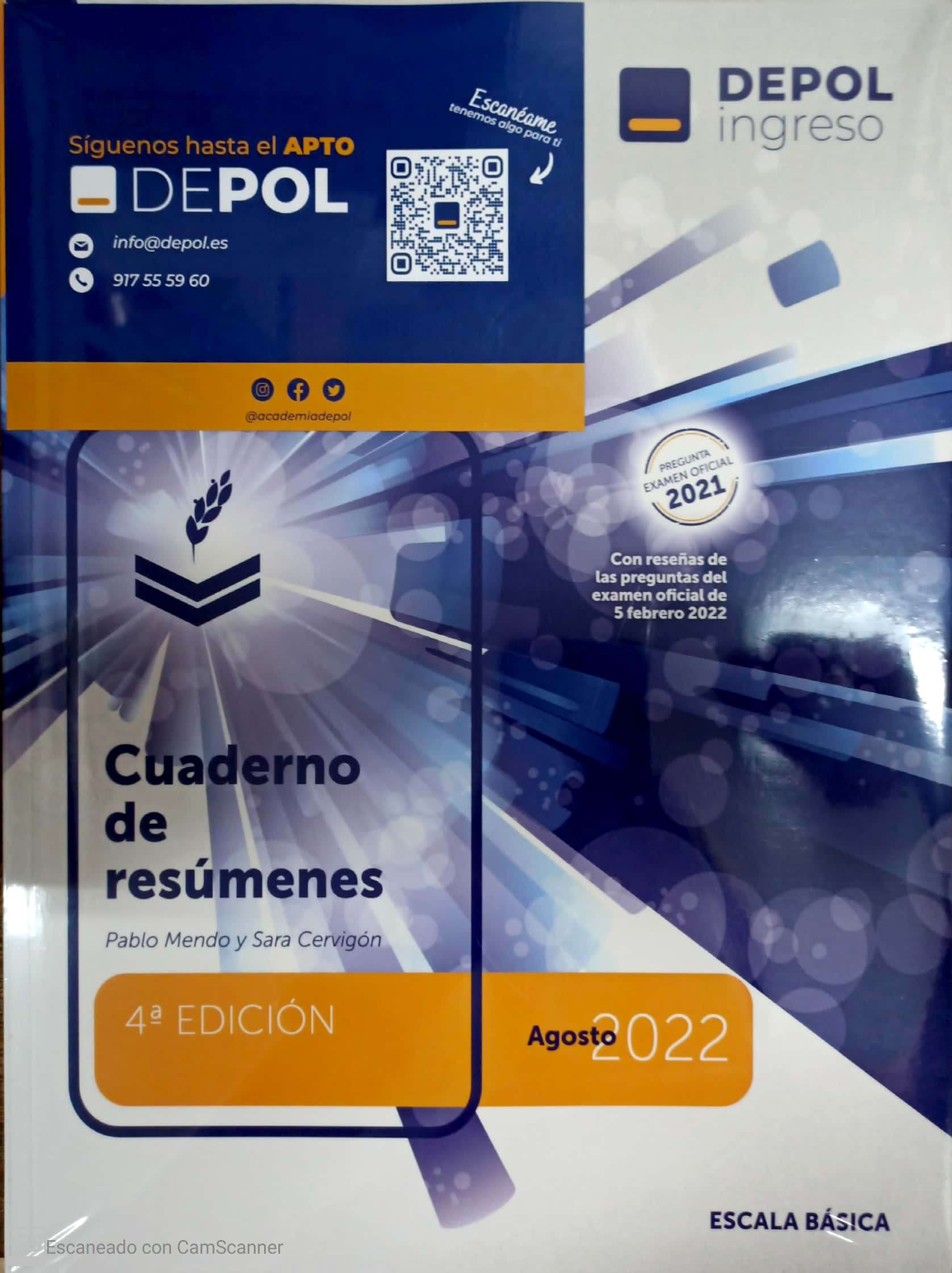 ESCALA BASICA CUADERNO DE RESUMENES 4ª EDIC.