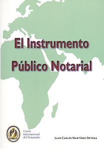 INSTRUMENTO PUBLICO NOTARIAL, EL