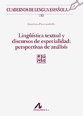 LINGUISTICA TEXTUAL Y DISCURSOS DE ESPECIALIDAD