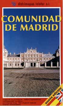 MAPA DE LA COMUNIDAD DE MADRID EN CASTELLANO E INGLES
