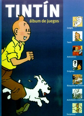 TINTIN - ALBUM DE JUEGOS