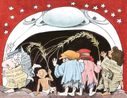 SOM A LA CLAVEGUERA AMB EN PAU I EN PERE