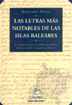 LETRAS MAS NOTABLES ISLAS BALEARES