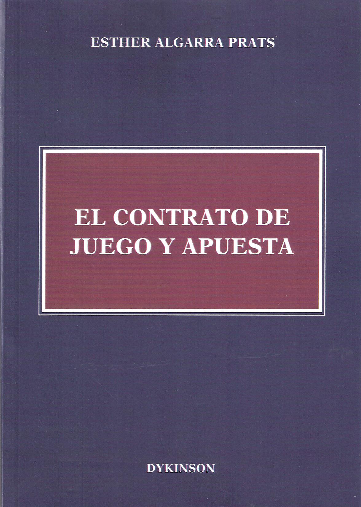 CONTRATO DE JUEGO Y APUESTA, EL