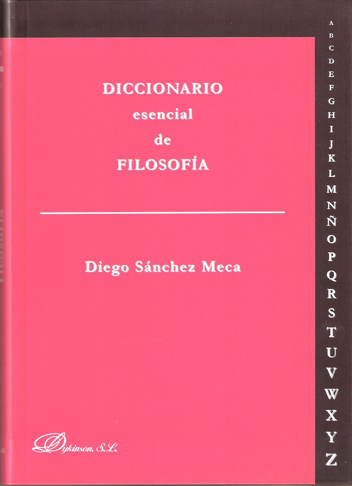 DICCIONARIO ESENCIAL DE FILOSOFIA