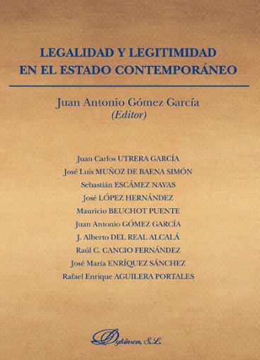 LEGALIDAD Y LEGITIMIDAD EN EL ESTADO CONTEMPORANEO