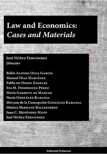 LAW AND ECONOMICS: CASES AND MATERIALS