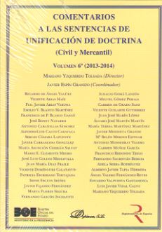 COMENTARIOS A LAS SENTENCIAS DE UNIFICACION DE DOCTRINA VOL. 6 (2013-2014)