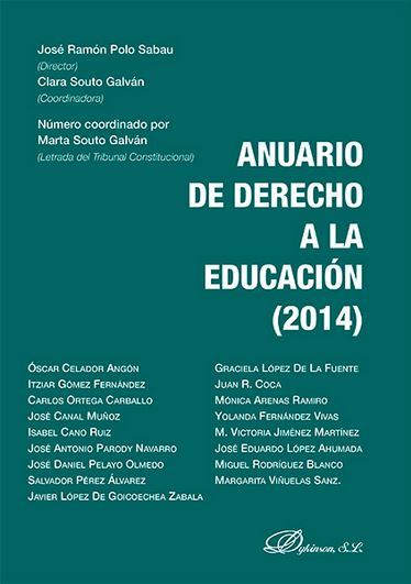 ANUARIO DE DERECHO A LA EDUCACION (2014)