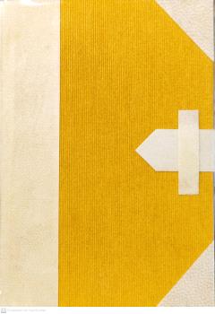 LIBRETA ARTESANAL. TELA AMARILLA