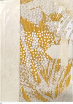 LIBRETA ARTESANAL. TELA OCRE
