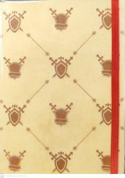LIBRETA ARTESANAL. PERGAMINO ESCUDOS