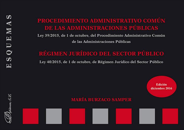 ESQUEMAS ED. DICIEMBRE 2016: PROCEDIMIENTO ADMINISTRATIVO COMUN DE LAS ADMINISTRACIONES PUBLICAS