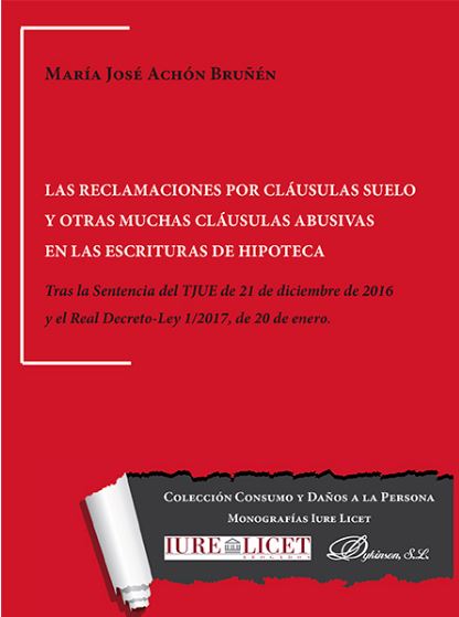 RECLAMACIONES POR CLAUSULAS SUELO Y OTRAS CLAUSULAS ABUSIVAS...