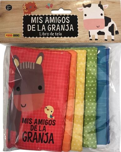 MIS AMIGOS DE LA GRANJA - LIBRO DE TELA