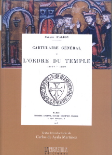 CARTULAIRE GENERAL DE L''ORDRE DU TEMPLE