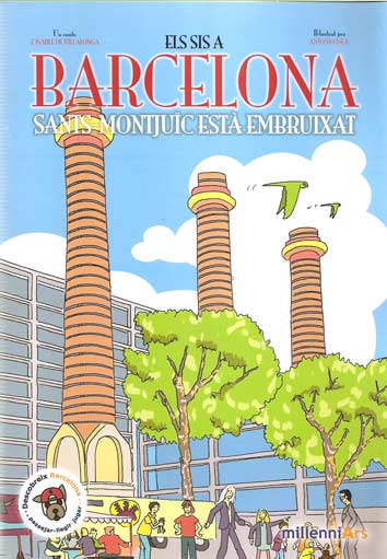 ELS SIS A BARCELONA: SANTS -MONTJUIC ESTA EMBRUIXAT
