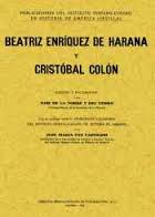 BEATRIZ ENRIQUEZ DE HARANA Y CRISTOBAL COLON