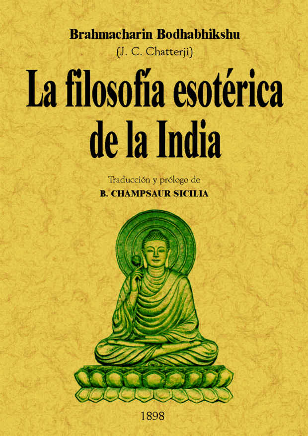 FILOSOFIA ESOTÉRICA DE LA INDIA, LA
