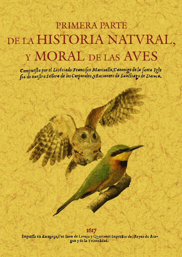 PRIMERA PARTE HISTORIA NATURAL Y MORAL AVES